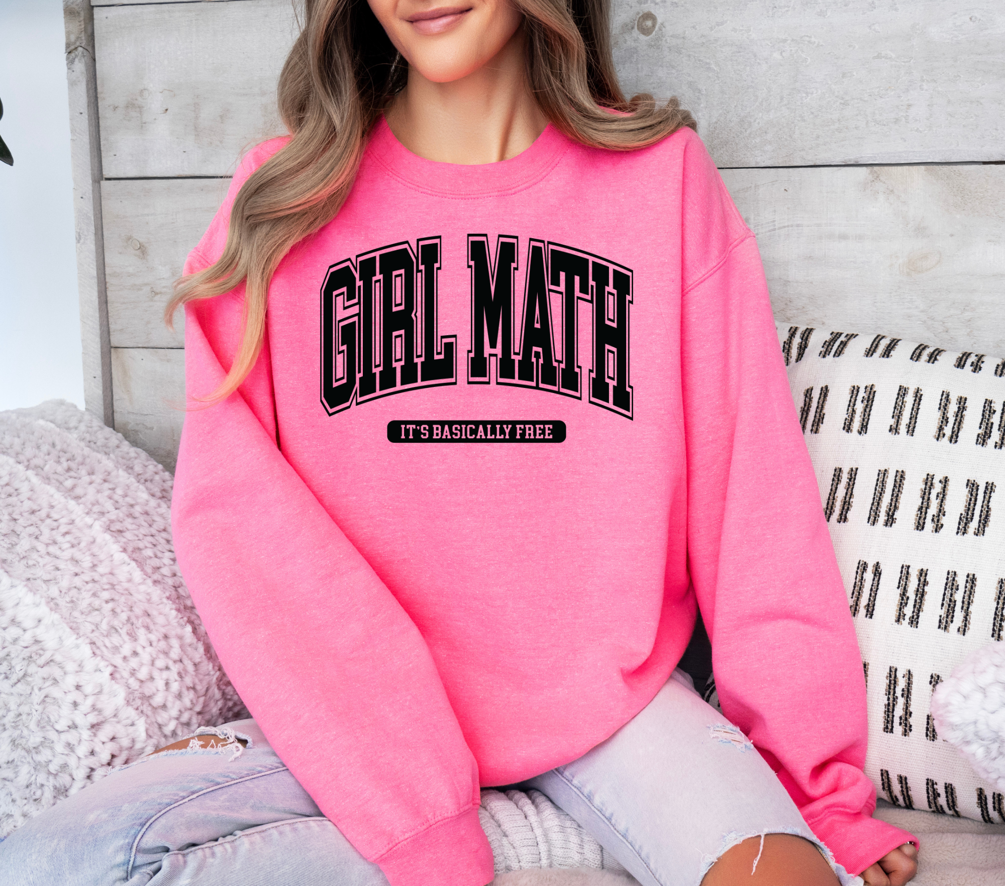 Girl Math Crewneck
