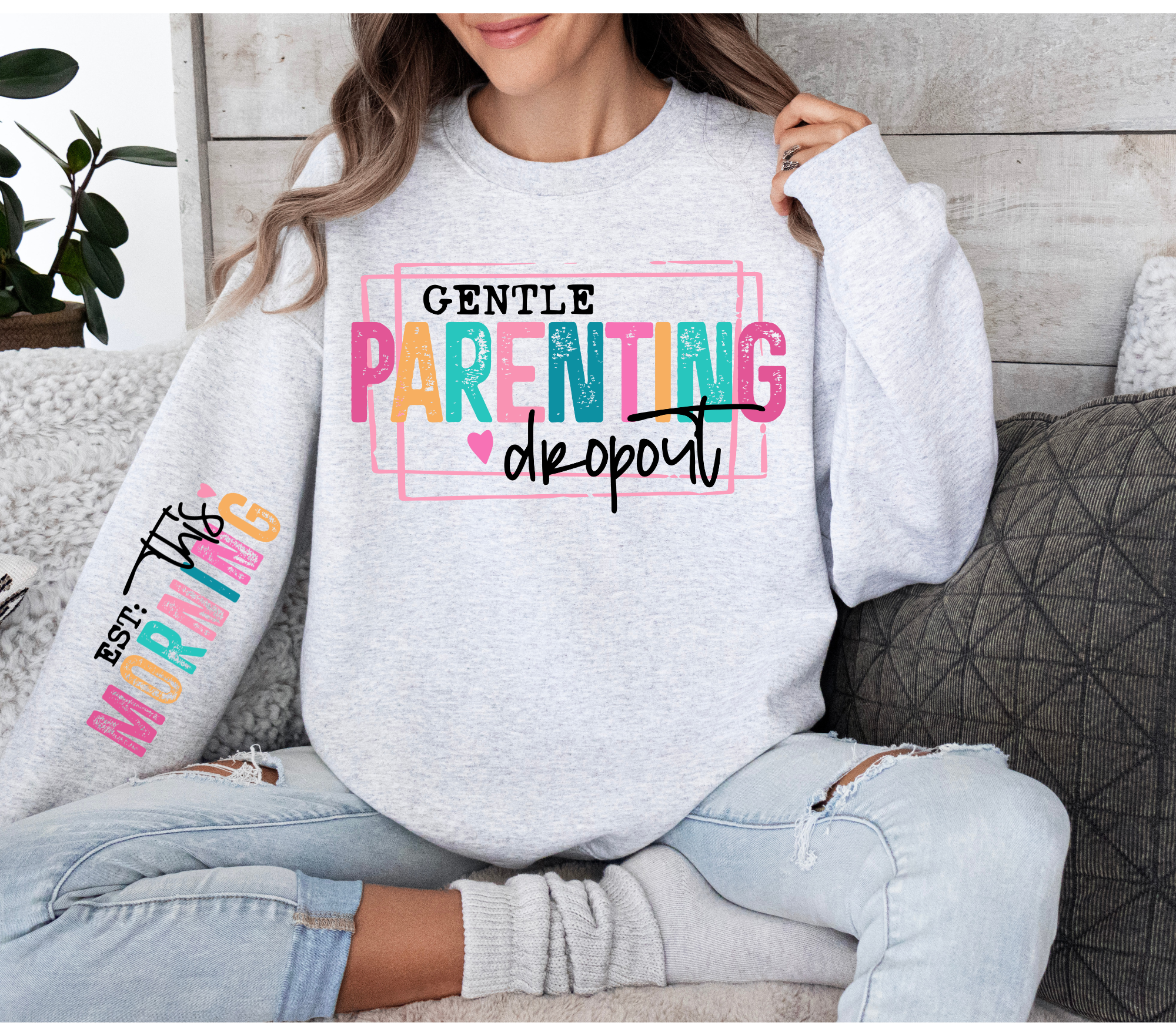 Crewneck Gentle Parenting Dropout Crewneck